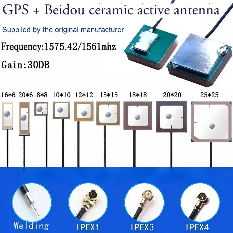 Polohovací anténa pro tablet GPS/BD